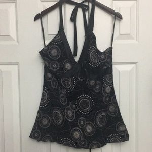 🇺🇸Vanity Shimmery Halter top ** see pics